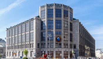 Edificio del Telégrafo Central en la calle Tverskaya de Moscú, junio de 2026